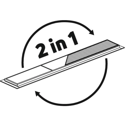 Odpływ liniowy podłogowy 80 cm - Odwracalny, Deante, stal szczotkowana