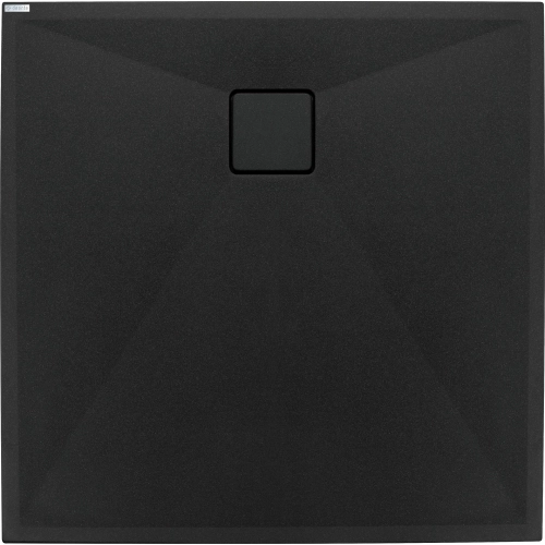 Brodzik granitowy kwadratowy 90x90 cm, Deante, nero