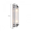 Kinkiet LORENZO chrom 2x40W E14 Light Prestige