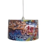 Lampa wisząca Graffiti wielokolorowa 1xE27