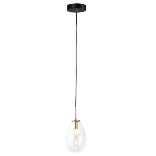 Lampa wisząca Fondi czarna 1xE14