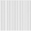 Lamele Dekoracyjne Białe Matowe MDF 15,8 x 1,2 x 280 cm