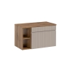 Zestaw mebli łazienkowych Cashmere / Dąb Coast Evoke SET - ICC B 80 CM 81-01 COAST EVOKE OAK