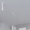 Lampa wisząca LAGOS 1 biała 1x10W GU10 Sollux Lighting