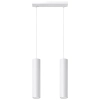 Lampa wisząca LAGOS 2 biała 2x10W GU10 Sollux Lighting