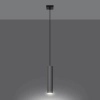 Lampa wisząca LAGOS 1 chrom 1x10W GU10 Sollux Lighting