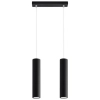 Lampa wisząca LAGOS 2 czarna 2x10W GU10 Sollux Lighting