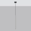 Lampa wisząca PASTELO 1 chrom 1x8W G9 Sollux Lighting