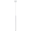 Lampa wisząca PASTELO 1 biała 1x12W G9 Sollux Lighting