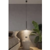 Lampa wisząca PASTELO 1 czarna 1x12W G9 Sollux Lighting