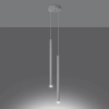 Lampa wisząca PASTELO 2 biała 2x8W G9 Sollux Lighting