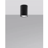 Lampa podsufitowa LAGOS 10 czarna 1x12W GU10 Sollux Lighting