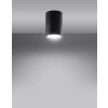 Lampa podsufitowa LAGOS 10 czarna 1x12W GU10 Sollux Lighting