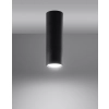 Lampa podsufitowa LAGOS 20 czarna 1x12W GU10 Sollux Lighting