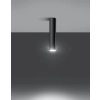 Lampa podsufitowa LAGOS 30 czarna 1x12W GU10 Sollux Lighting