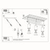 Lampa podsufitowa RING 3L chrom 3x12W GU10 Sollux Lighting