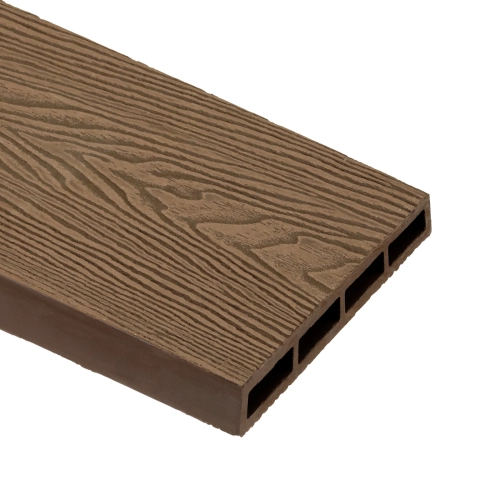 Sztacheta kompozytowa ze strukturą drewna, Brąz 150 x 20 x 2200mm