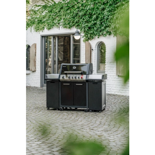 Grill gazowy ENDERS Monroe Black PRO 4 +1 palnik podczerwień Turbo (837033)