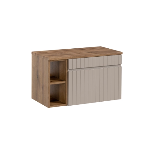 Zestaw mebli łazienkowych Cashmere / Dąb Coast Evoke SET - ICC B 80 CM 81-01 COAST EVOKE OAK