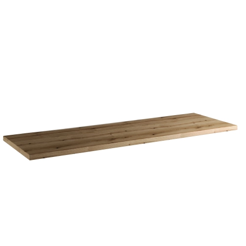 Zestaw mebli łazienkowych Czarny struktura ryflowana blat Dąb SET-NOB B OAK 120CM UN BEYOND 5 WH HC