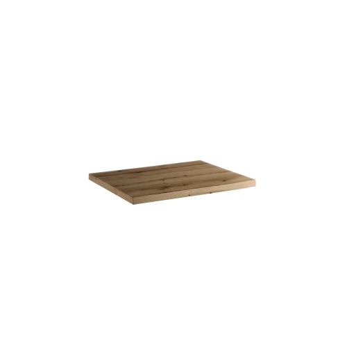 Zestaw mebli łazienkowych Szałwiowy struktura ryflowana blat Dąb SET-LRG B OAK 50CM UN GAJA