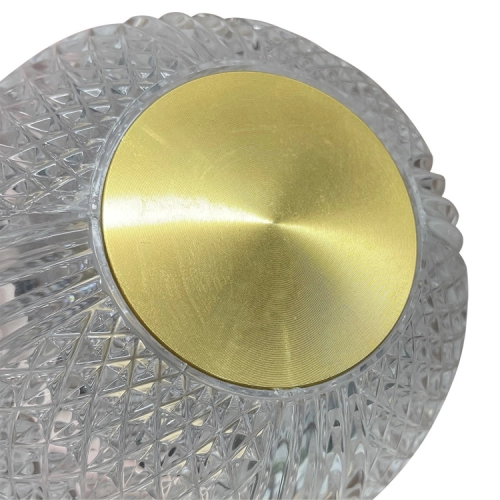 Lampa wisząca Diamond 3x11 W złota Light Prestige