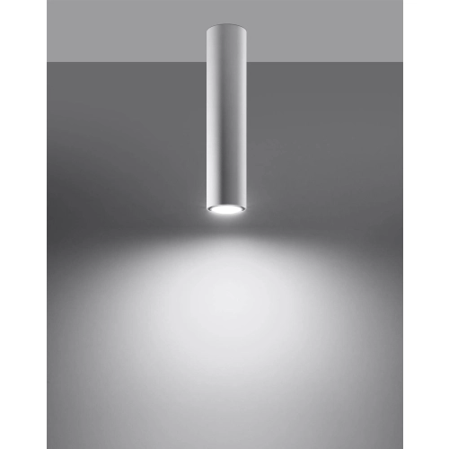 Lampa podsufitowa LAGOS 40 biała 1x12W GU10 Sollux Lighting