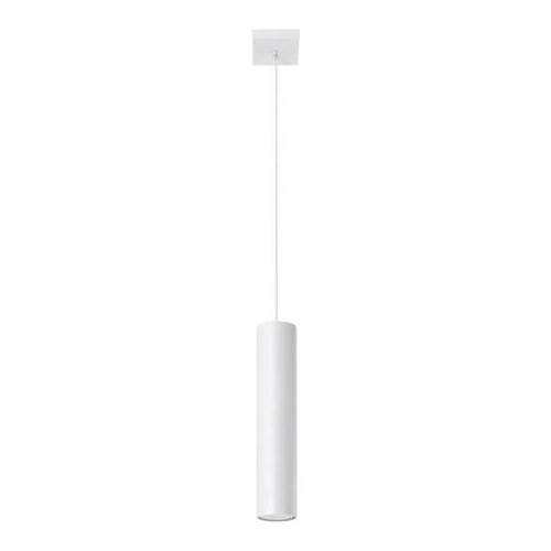 Lampa wisząca LAGOS 1 biała 1x10W GU10 Sollux Lighting