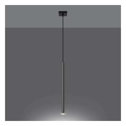 Lampa wisząca PASTELO 1 chrom 1x8W G9 Sollux Lighting