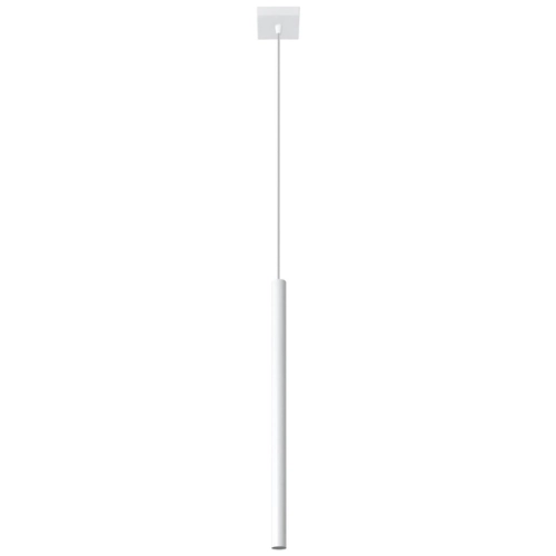 Lampa wisząca PASTELO 1 biała 1x12W G9 Sollux Lighting