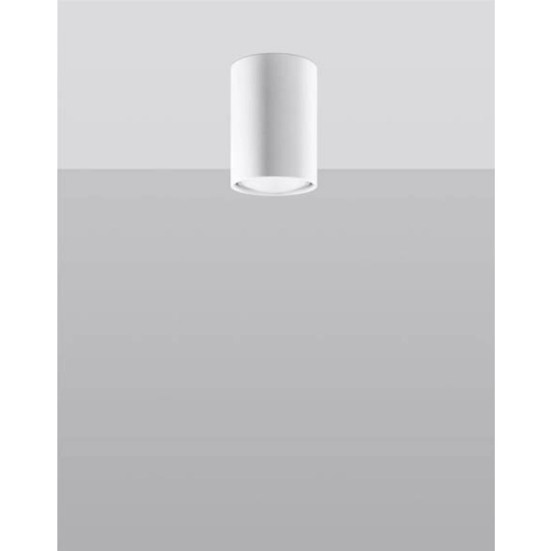 Lampa podsufitowa LAGOS 10 biała 1x12W GU10 Sollux Lighting