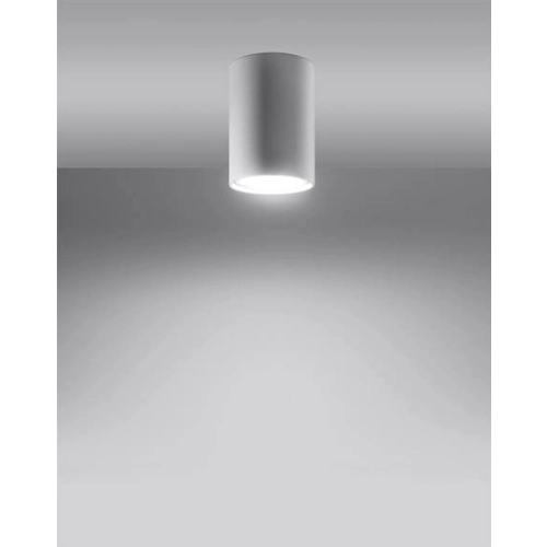 Lampa podsufitowa LAGOS 10 biała 1x12W GU10 Sollux Lighting