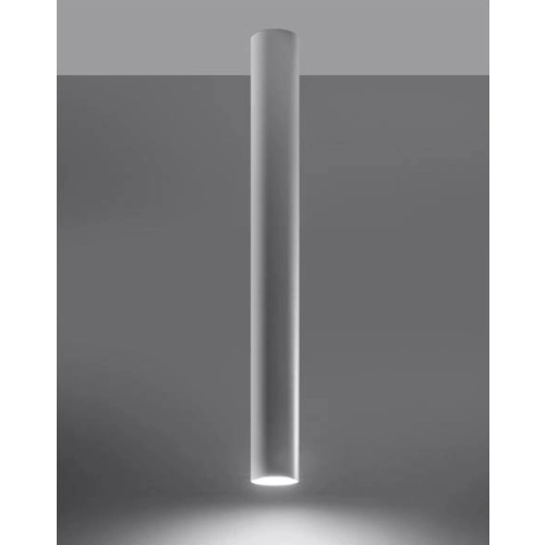 Lampa podsufitowa LAGOS 60 biała 1x12W GU10 Sollux Lighting