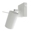 Kinkiet RING biały z włącznikiem 1x40W GU10 Sollux Lighting