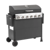 Grill gazowy z 6 palnikami BRENNER 102 x 134 x 51 cm