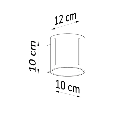 Kinkiet INEZ biały 1x40W G9 Sollux Lighting