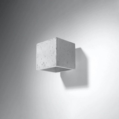 Kinkiet QUAD beton 1x40W G9 Sollux Lighting