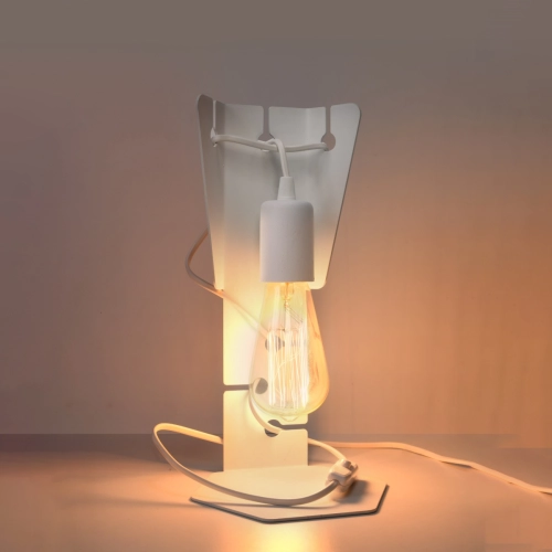 Lampa biurkowa ARBY biała 1x60W E 27 Sollux Lighting