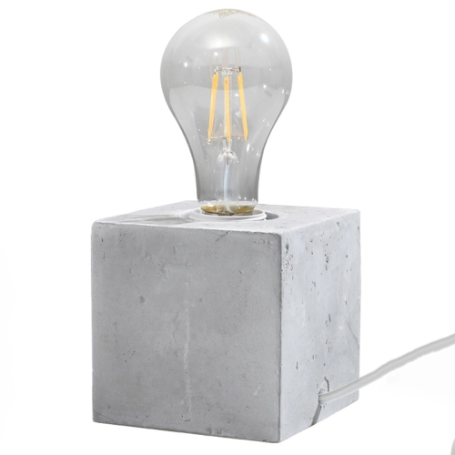 Lampa biurkowa ARIZ beton 1x60W E 27 Sollux Lighting