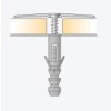 Profil progowy Salag SH40 Hole 40mm/0,93m anod. złoty mat