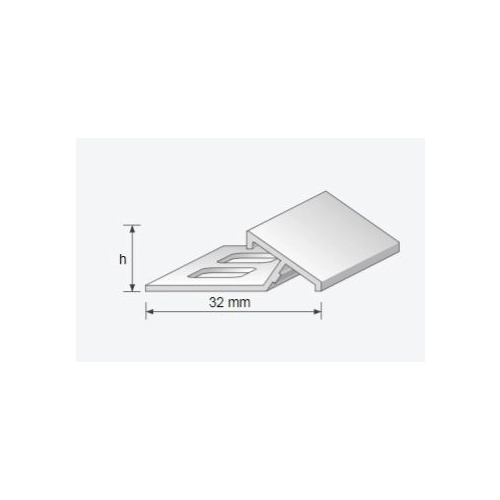 Profil najazdowy ukośny aluminiowy 1,0m