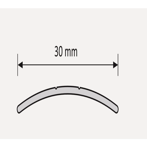 Profil progowy Stratus SH30 Hole /1,8m anodowany