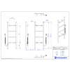 Grzejnik elektryczny PRIMAVERA Electro biały mat 40x110 cm PRVE-40/110C34 Instal Projekt