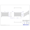 Grzejnik elektryczny STICK LEVEL Electro biały mat 100x60 cm STILE-100/60ZNC34+GH-06C1 Instal Projekt