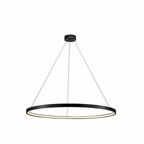 Lampa wisząca RING S czarna 1xLED CCT Light Prestige