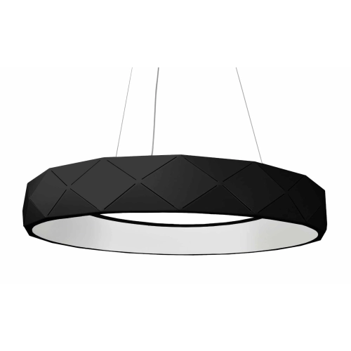 Lampa wisząca REUS czarna 1x36W LED Light Prestige