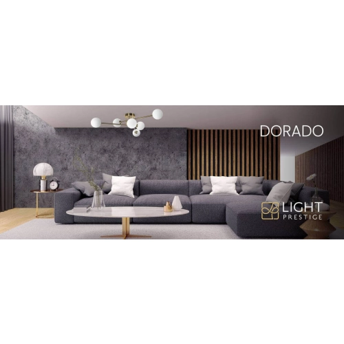 Lampa podsufitowa DORADO czarna 6x40W G9 Light Prestige