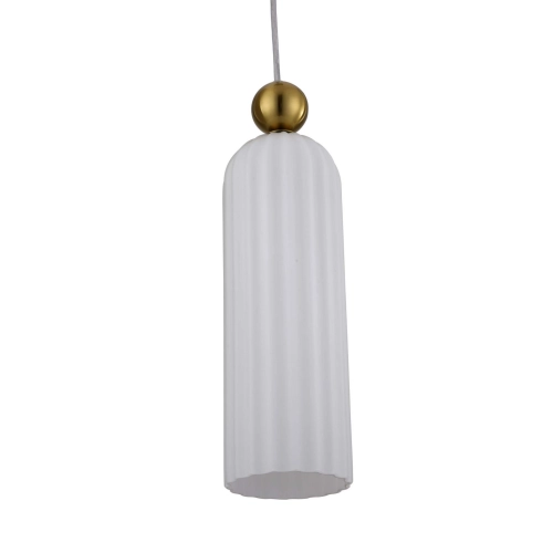 Lampa wisząca PIEGA biała 1x40W E14 Light Prestige